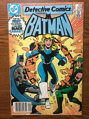 Buy Detective Comics #554 DC Comics 1985 1st New Black Canary VG/FN- Newsstand • 14.39£