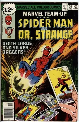Buy Marvel Team Up 76 From 1978 Spider Man & Dr Strange • 5£