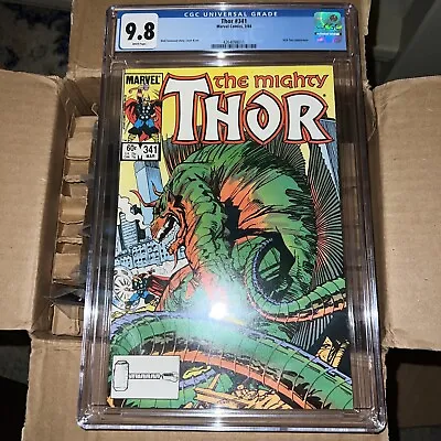 Buy Thor #341 CGC 9.8 1984 • 55.30£