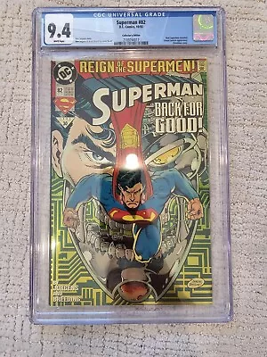 Buy Superman #82 Collector's Edition (DC Comics October 1993) CGC Comic 82 Reign  • 32.76£