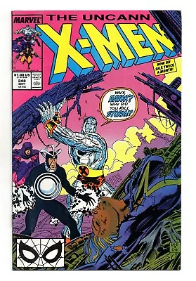 Buy Uncanny X-Men Vol 1 No 248 Sep 1989 (VFN) 1st Jim Lee Art On X-Men • 14.49£