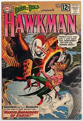 Buy Brave And The Bold 43 VF- 1962 DC Hawkman Origin Joe Kubert • 79.18£