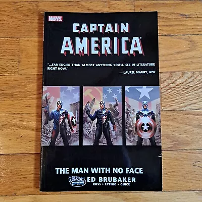 Buy Captain America: The Man With No Face By Ed Brubaker - Marvel Comics Avengers • 9.48£