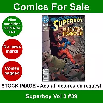 Buy DC Superboy Vol 3 #39 Comic - VG/FN+ 01 May 1997 • 3.99£