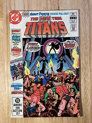 Buy New Teen Titans #21 - 1st Appearance Brother Blood - High Grade Minus • 19.86£