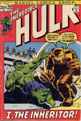 Buy Incredible Hulk, The #149 FN; Marvel | Roy Thomas Herb Trimpe - We Combine Shipp • 12.78£