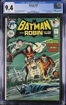 Buy Batman #235 - D.C. Comics 1971 CGC 9.4 Ra's Al Ghul And Talia Appearance. Robin  • 478.91£