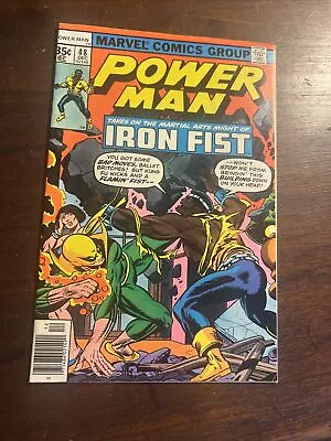 Buy Power Man #48 First Iron Fist Team Up John Byrne Art 1977 • 23.99£