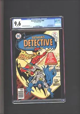 Buy Detective Comics #466 CGC 9.6 Signalman, Calculator & Elongated Man App 1976 • 102.90£