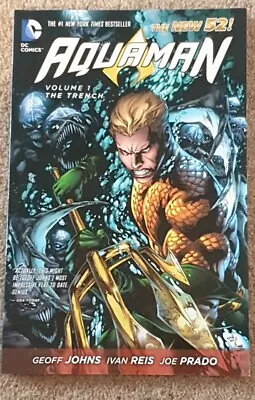 Buy Aquaman Vol. 1: The Trench The New 52 Paperback Geoff Johns • 5£