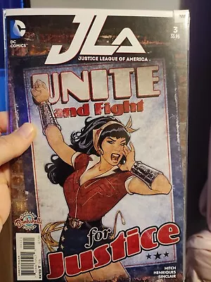 Buy Justice League Of America Vol.4 # 3 Bombshells Variant - 2015 • 2£