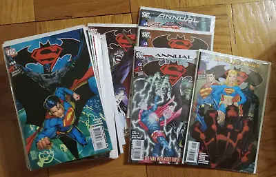 Buy DC; (2) Superman/Batman # 44-87 (Broken Up Run )+ Annuals, Variant & 6 New 52 • 220.06£