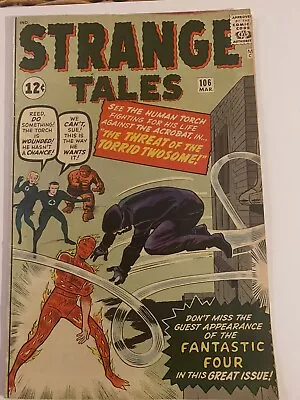 Buy Strange Tales #106 Key! Torid Acrobat!Higher Grade! Torid Twosome! Marvel! • 80.42£