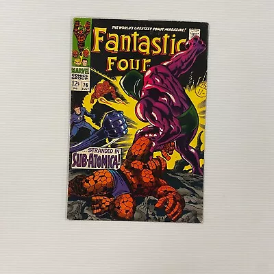 Buy Fantastic Four #76 1968 FN/VF Cent Copy • 40£