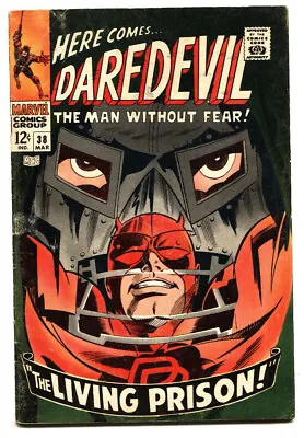 Buy DAREDEVIL #38 Comic Book 1968-DR. DOOM-MARVEL COMICS-GENE COLAN VG • 36.45£