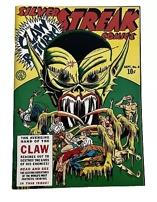 Buy 1940 Silver Streak Comics # 6 - RED - The Claw - Daredevil - VF - Reprint - WOW • 10.36£