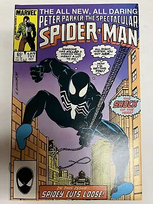 Buy Marvel - Peter Parker,  The Spectacular Spider-Man - Issue # 107 - 1985. • 18.39£