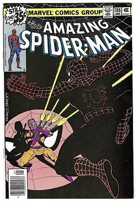 Buy Amazing Spider-Man #188  2nd Appearance Of Jigsaw  Marvel 1979 • 5.50£