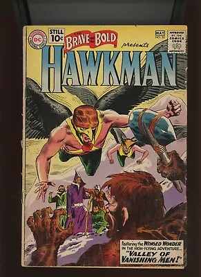 Buy (1961) The Brave And The Bold #35: SILVER AGE! BIG KEY! (2ND) HAWKMAN! (1.5/1.8) • 31.45£
