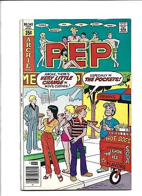 Buy Pep #34 3 Archie Comics 1978 Vg/fn  Combine Ship • 2.15£
