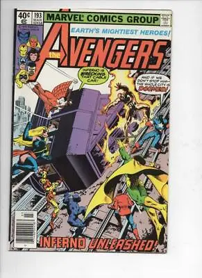 Buy AVENGERS #193, VG+,  Captain America, Beast, 1963 1980, More Marvel In Store • 4.74£