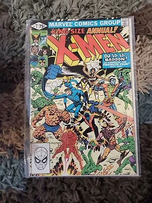 Buy X-MEN ANNUAL #5 (1981), With Fantastic Four, Wolverine, Kitty Pryde, Badoon • 27.67£