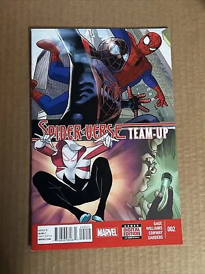 Buy Spider-verse Team Up #2 1st Print Marvel (2015) Secret Wars Spider-man Gwen Ham • 3.95£