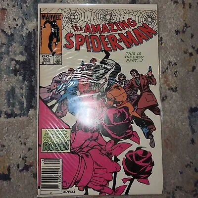 Buy AMAZING SPIDER-MAN # 253 MARVEL COMICS June 1984 NEWSSTAND VARIANT ROSE 1st APP • 12.06£