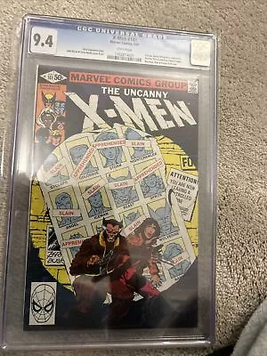 Buy Uncanny X-Men 141 CGC 9.4 WP❄️Newsstand Days Of Future Past Wolverine Marvel • 99£