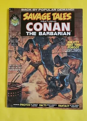 Buy Savage Tales #2 Featuring Conan The Barbarian / King Kull /  Nice Issue • 22.13£