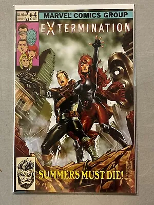 Buy EXTERMINATION #4 NM Brooks Uncanny X-Men 137 Homage Variant • 3.19£