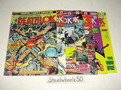 Buy Astonishing Tales 7 Comic Lot 1974 Marvel #25 26 28 33 34 35 36 1st App Deathlok • 71.95£