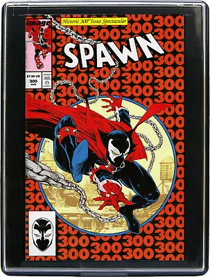 Buy SPAWN #300 (MCFARLANE PARODY) W/FRAME ~ Custom Home Decor Comic Book Wall Art • 62.68£