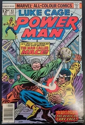 Buy Luke Cage Power Man #43 1977 Pence Variant • 4.95£