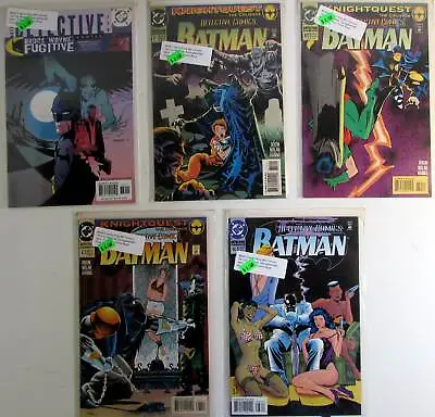 Buy 1994 Detective Lot Of 5 #671,672,673,683,770 DC 1st Series 1st Print Comics • 6.74£