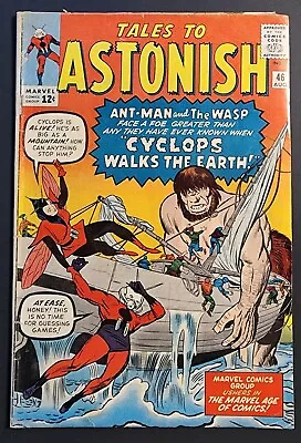 Buy TALES TO ASTONISH #46 1st KRAGLIN  4TH WASP THOR BLOOD THUNDER  • 97.31£