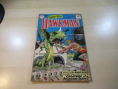 Buy Brave And The Bold #34 Dc Key Origin & 1st Silver Age Hawkman Hawkgirl Blyth • 516.32£