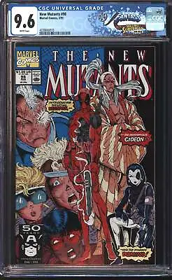Buy Marvel New Mutants 98 2/91 FANTAST CGC 9.6 White Pages • 549.67£