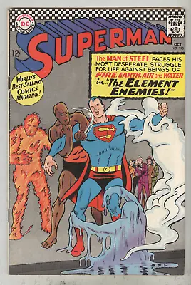 Buy Superman #190 October 1966 VG+ Wayne Boring Art • 6.39£