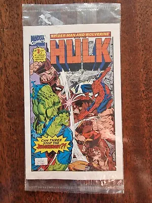 Buy Rare Mini Marvel Comics #3 & #4 Spiderman & Wolverine Hulk And The Silver Surfer • 7£