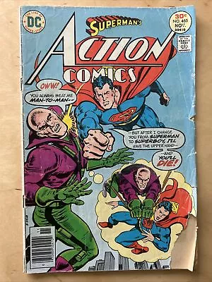 Buy Action Comics #465, DC Comics, November 1976, FR • 3.95£