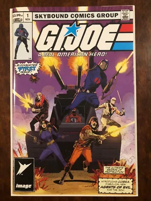 Buy G.i. Joe A Real American Hero #1 Pat Olliffe Cobra Variant - Image Comics Gi • 6.50£