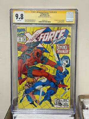 Buy X-Force #11 1st Real Domino CGCSS 9.8 Signed By Dan Panosian • 134.99£