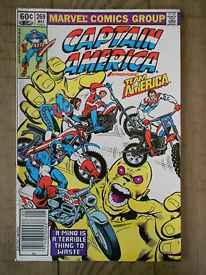 Buy CAPTAIN AMERICA #269 Marvel Comics Original 1st Series 1982 VF/VF+ (NICE BOOK!) • 3.91£