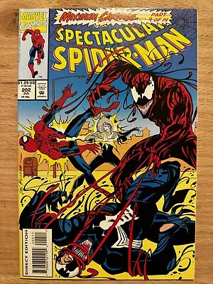 Buy Spectacular Spiderman 202 Maximum Carnage Pt. 9 • 7.96£