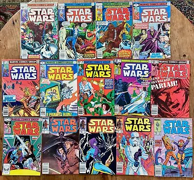 Buy Star Wars Comic Lot #3,10,13,24,25,30,38.48.62,71,95,96,97,102 Bronze Age • 59.38£