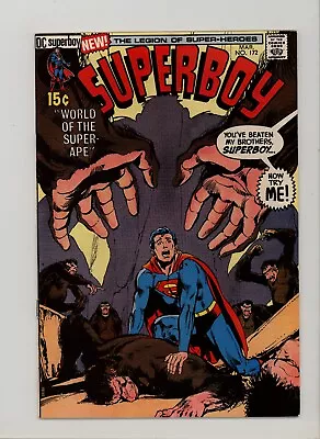 Buy Superboy 172 VG+ Neal Adams Cover 1971 • 7.14£
