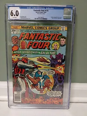 Buy Fantastic Four #175 CGC 6.0  Marvel Comics   1976  Galactus  **FREE SHIPPING** • 40.18£