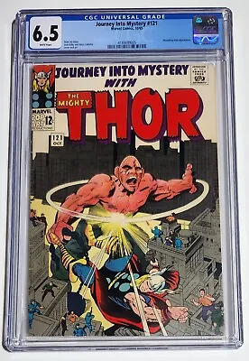 Buy Journey Into Mystery 121, Absorbing Man, CGC 6.5, White Pages, Jack Kirby • 112.48£