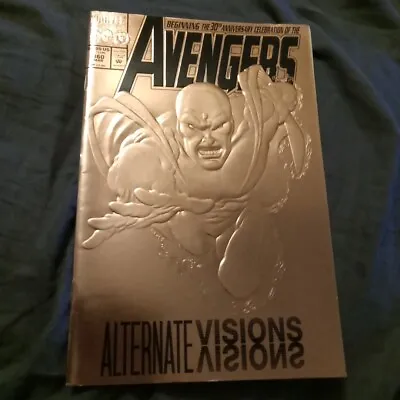 Buy Avengers #360 Alternate Visions Gold Foil Embossed CVR  (1993) Marvel Comics • 8.11£